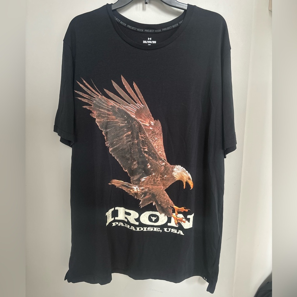 Men’s Under Armour Project Rock Black Shirt